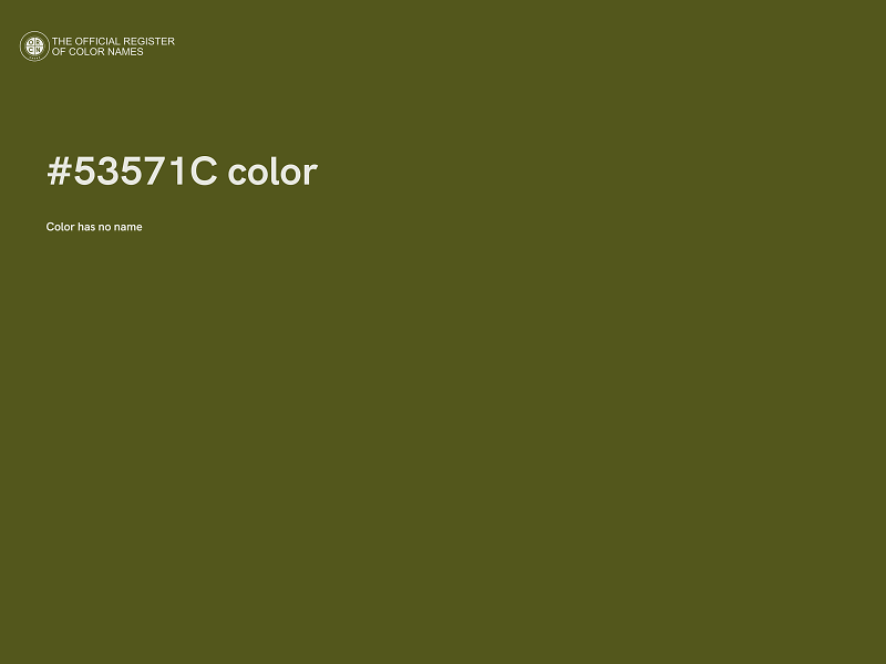 #53571C color image