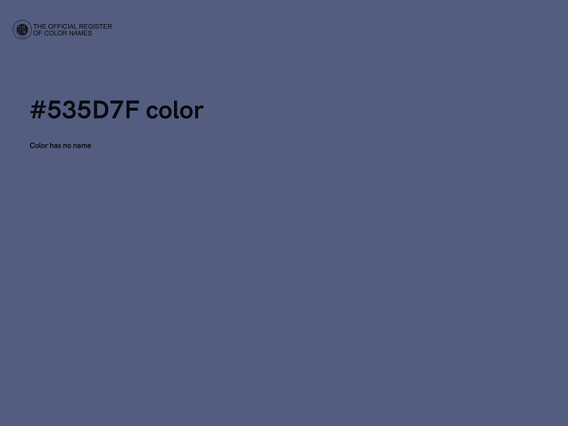 #535D7F color image