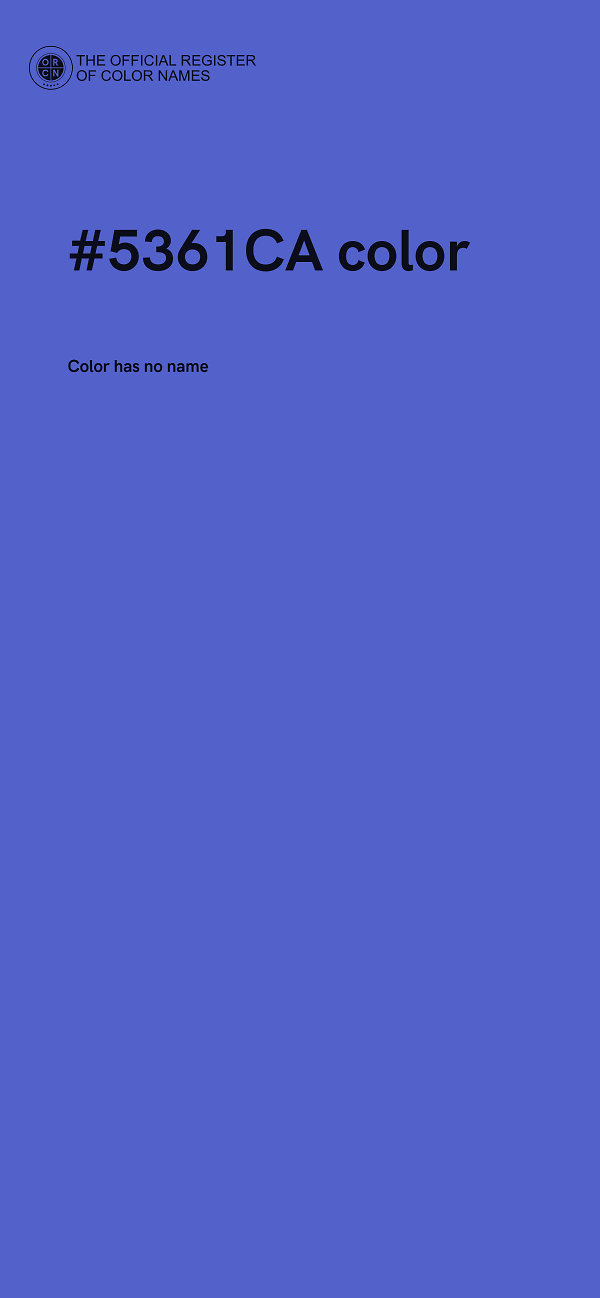 #5361CA color image