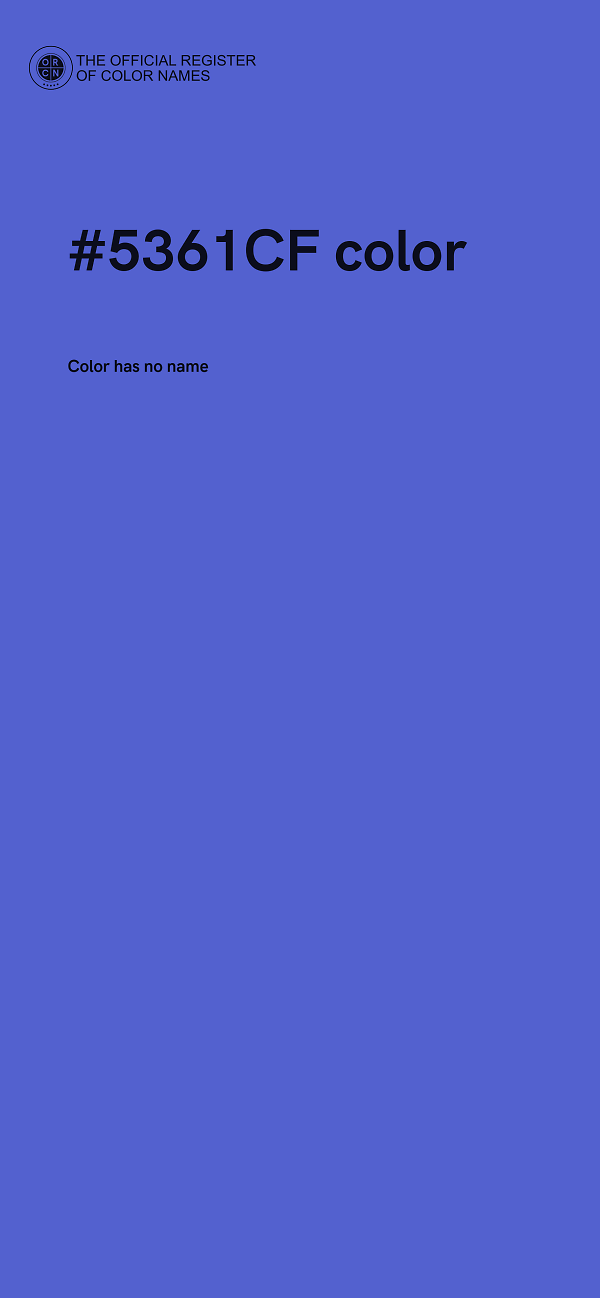 #5361CF color image