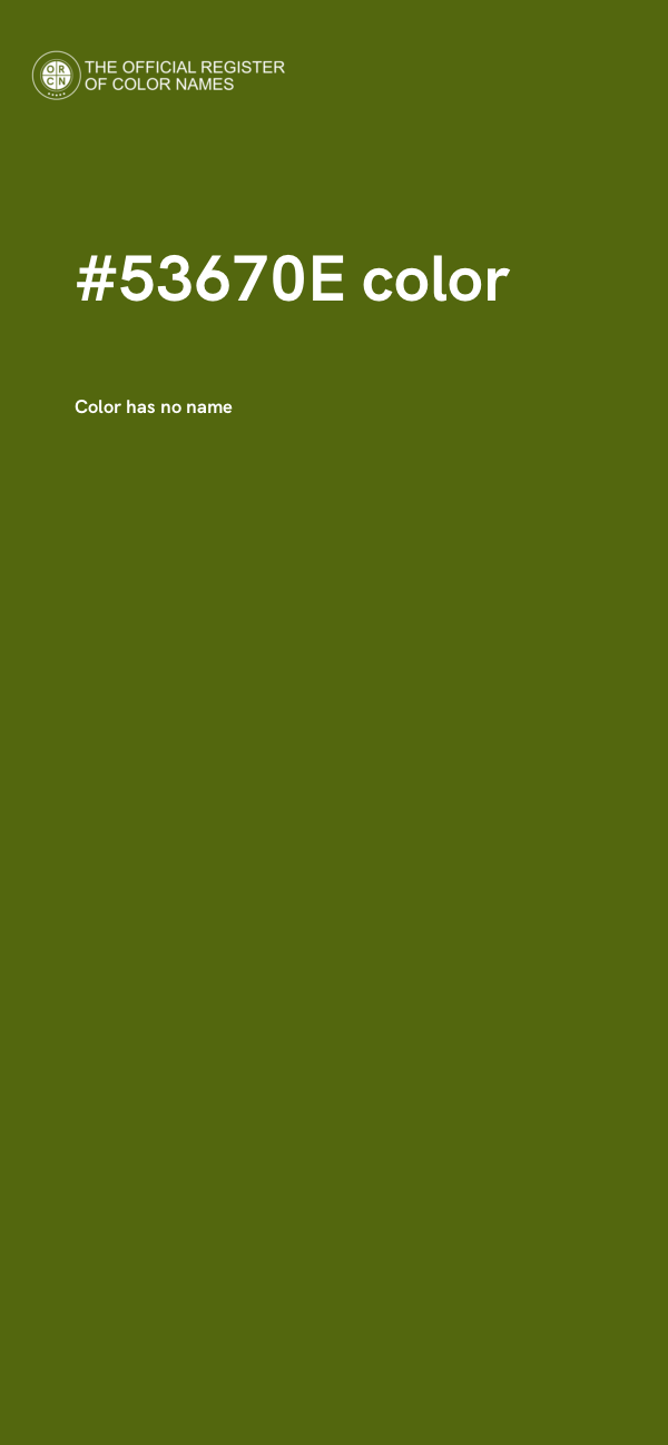 #53670E color image