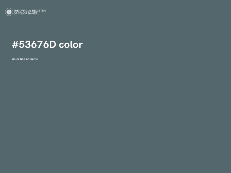 #53676D color image