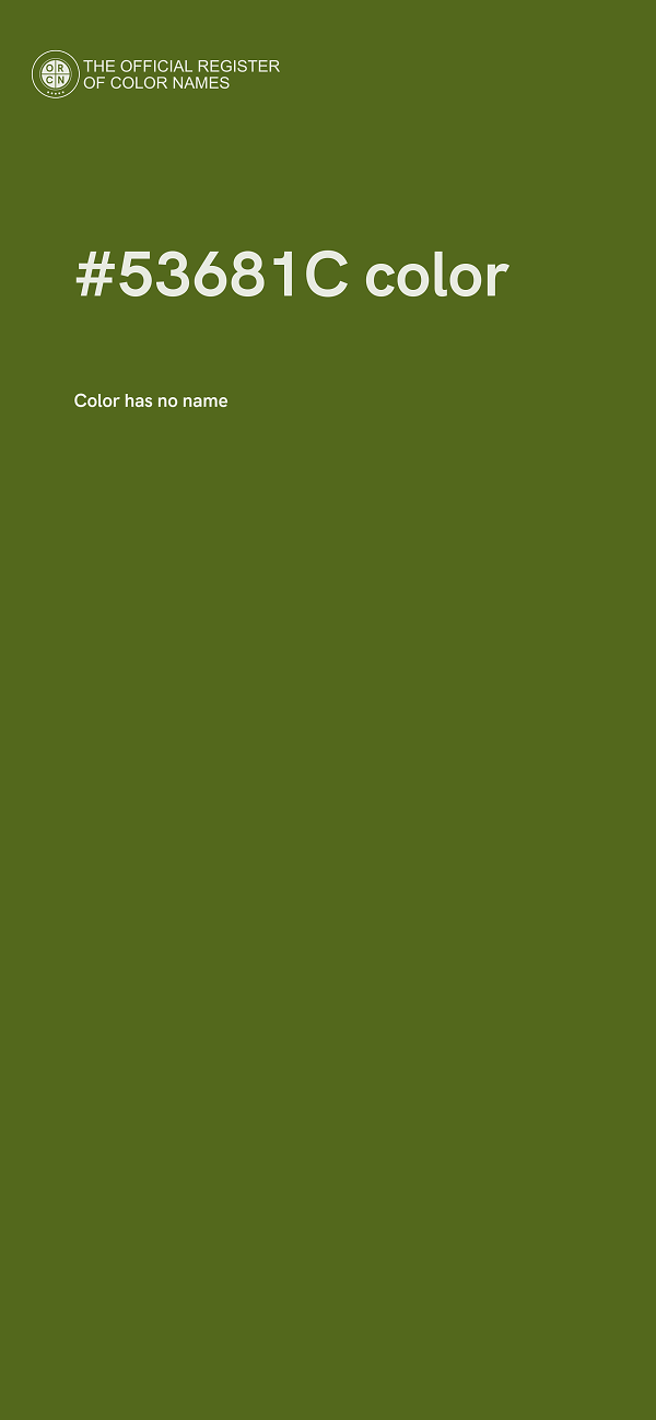 #53681C color image