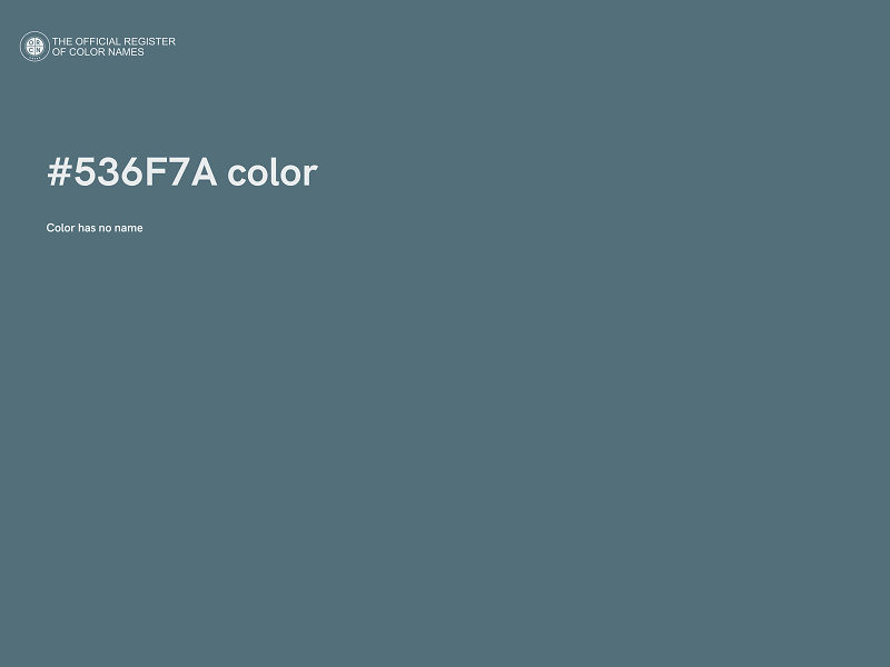 #536F7A color image