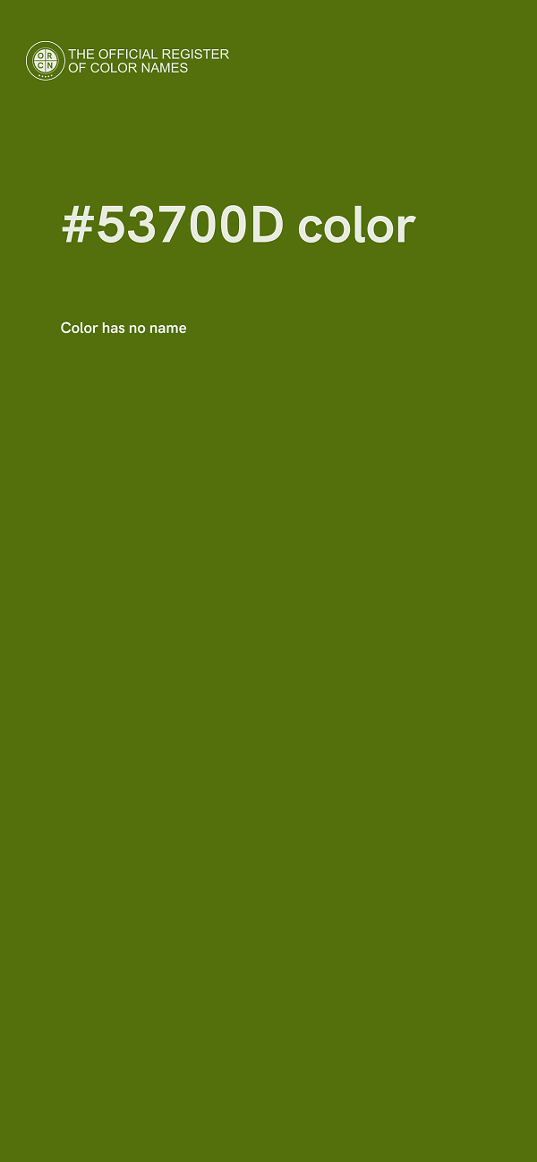 #53700D color image