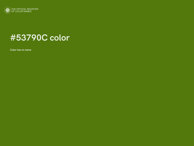 #53790C color image