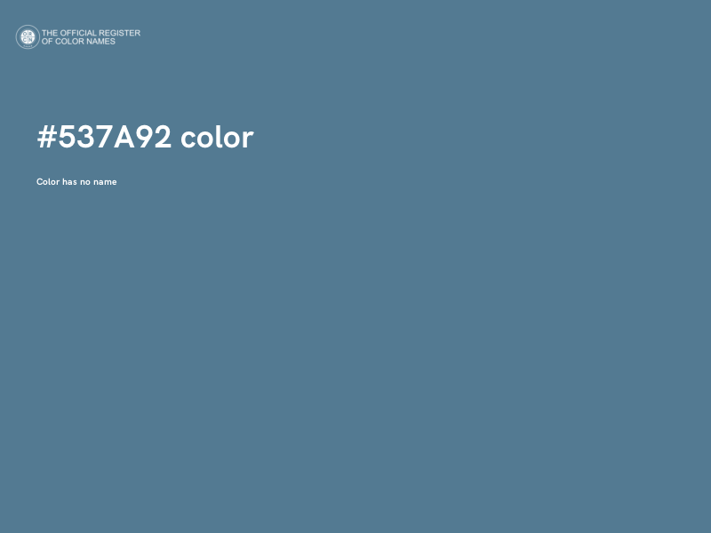#537A92 color image