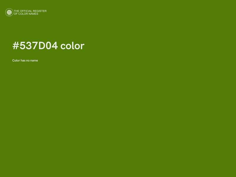 #537D04 color image