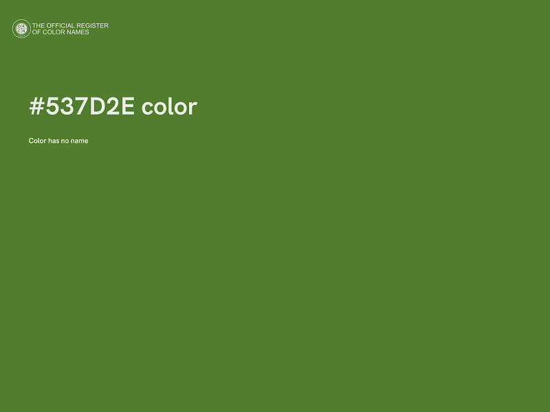 #537D2E color image
