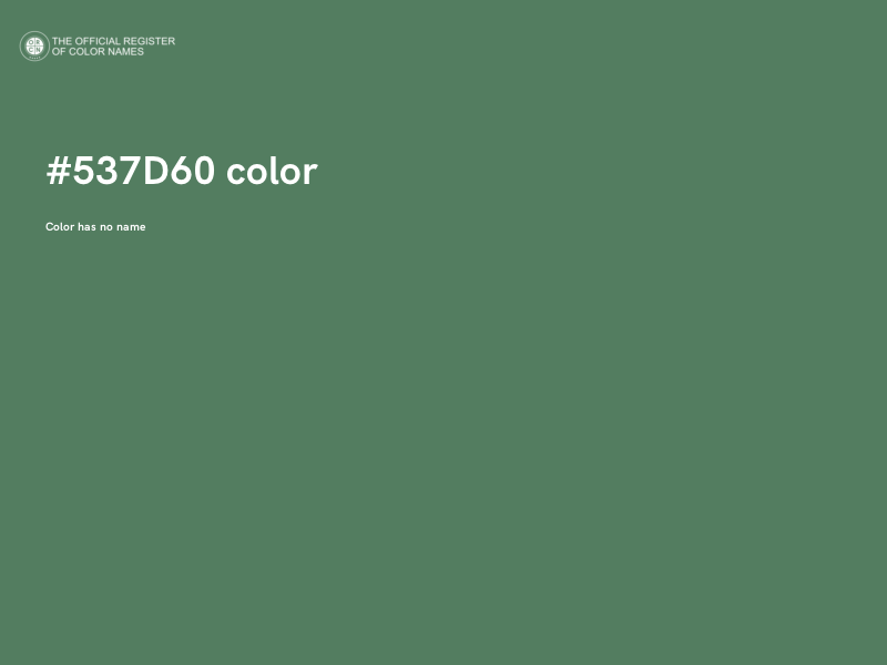 #537D60 color image