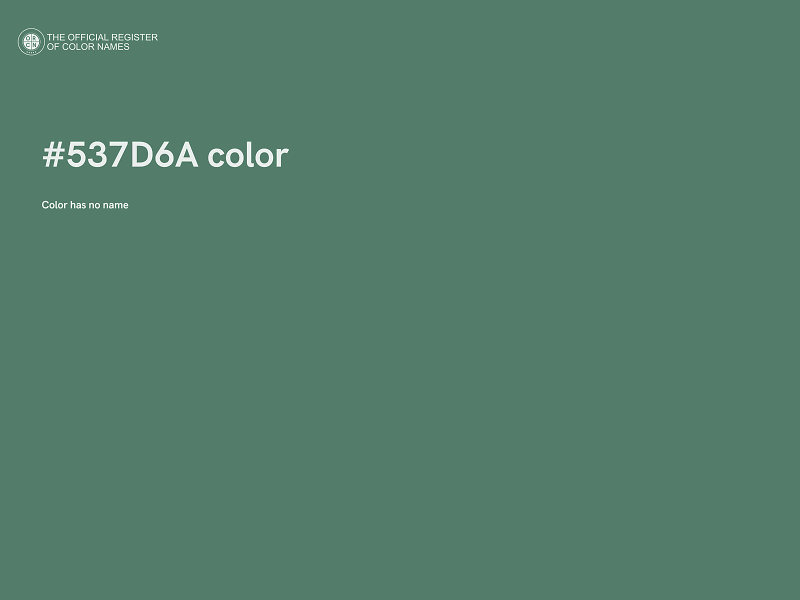 #537D6A color image