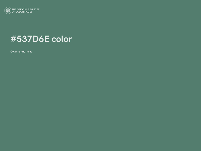 #537D6E color image