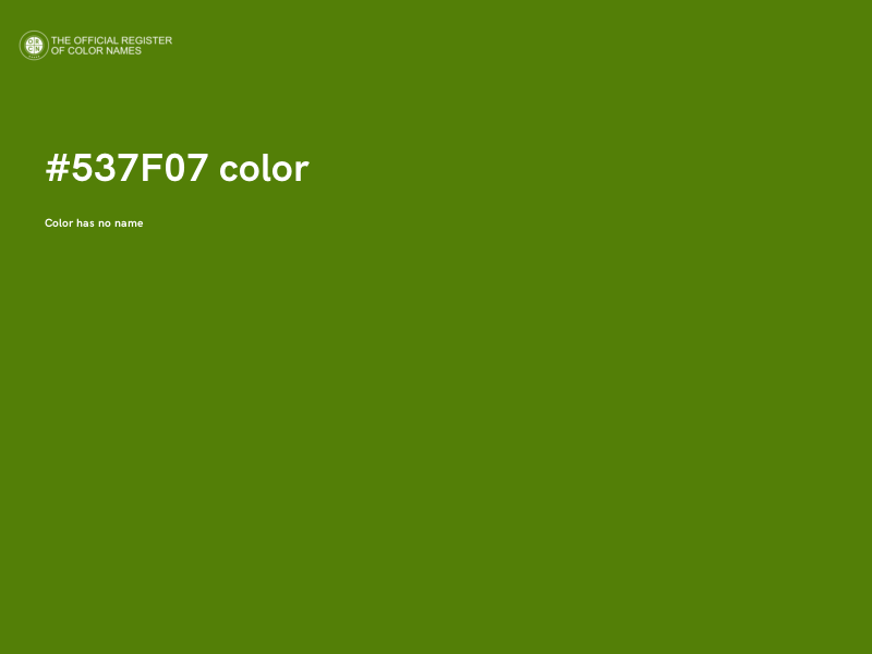 #537F07 color image