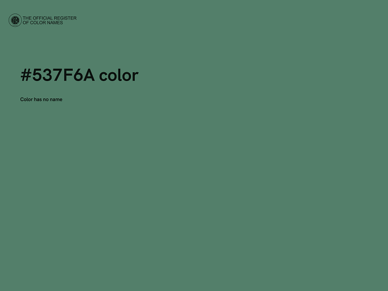 #537F6A color image