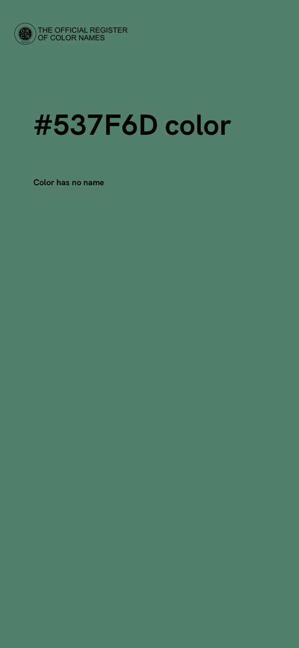 #537F6D color image