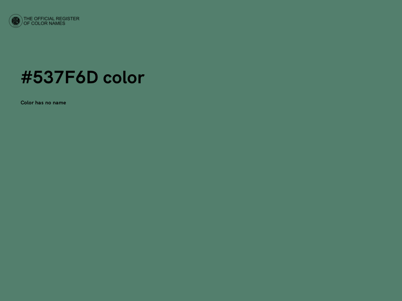 #537F6D color image