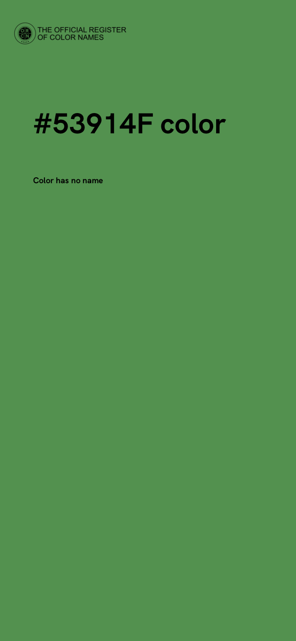 #53914F color image