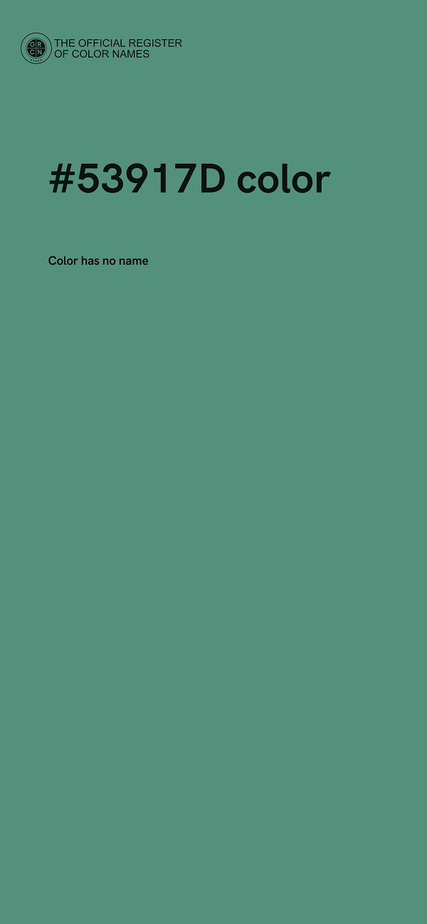 #53917D color image