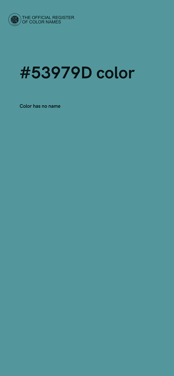 #53979D color image