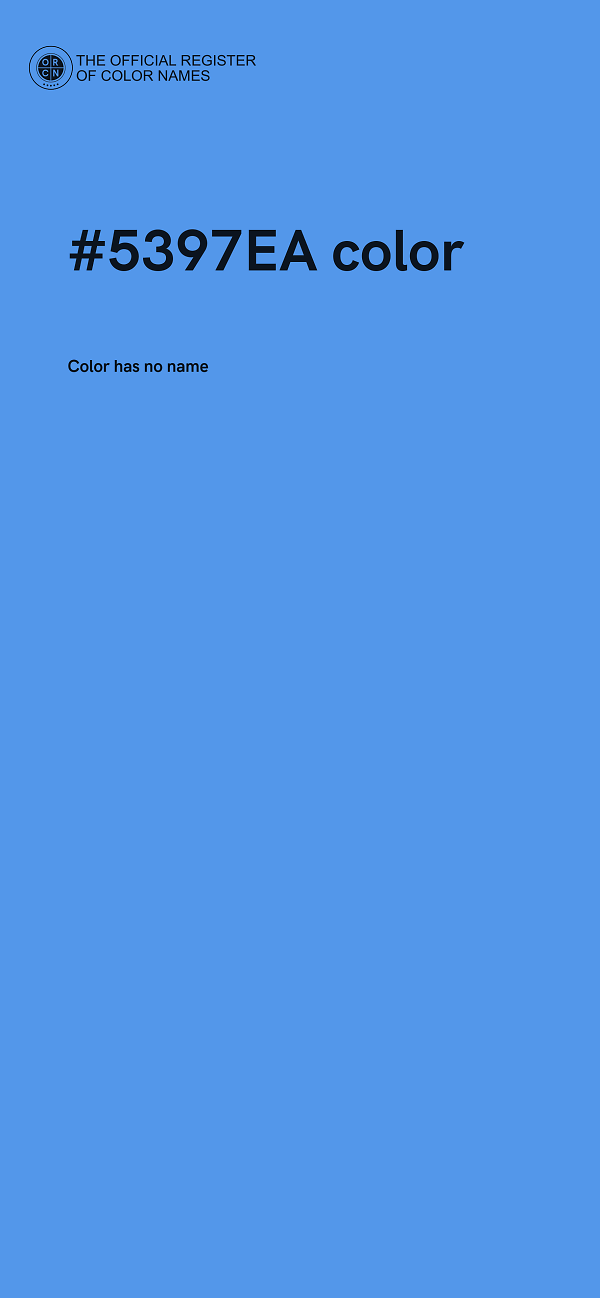#5397EA color image