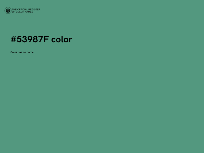 #53987F color image