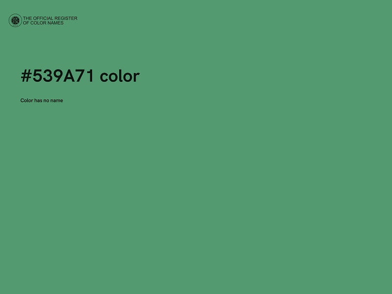 #539A71 color image