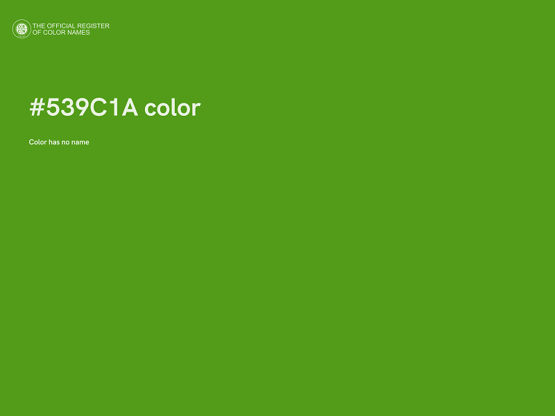 #539C1A color image