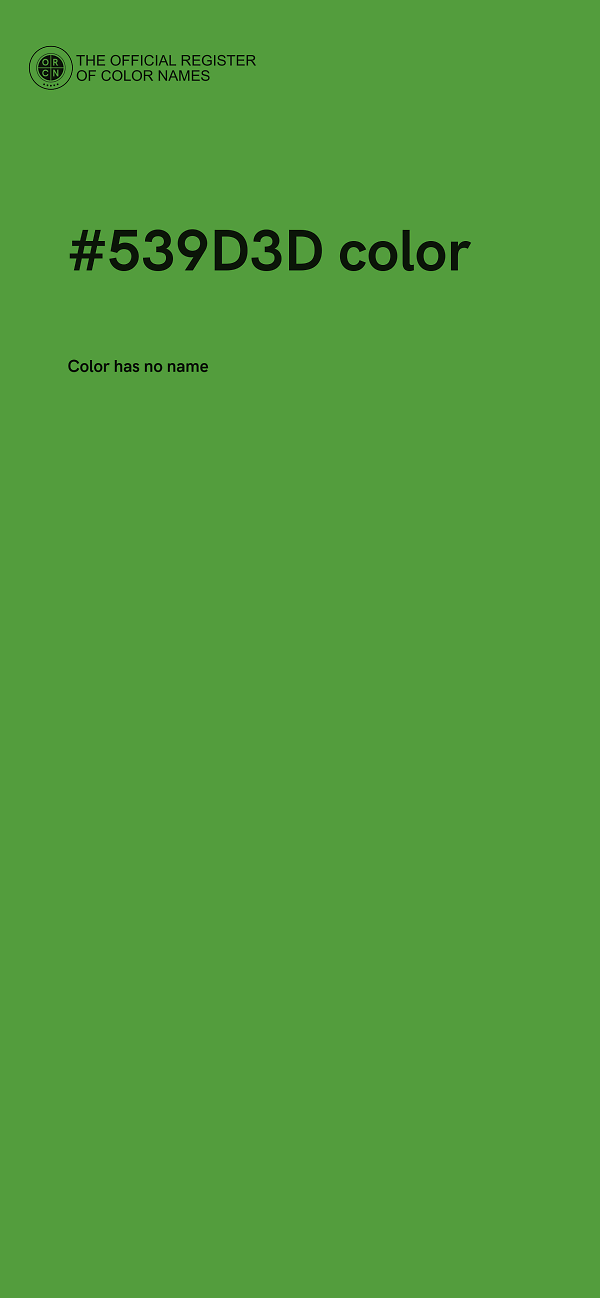 #539D3D color image