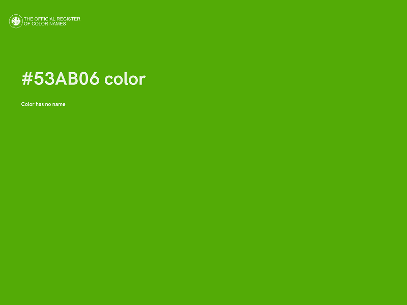 #53AB06 color image
