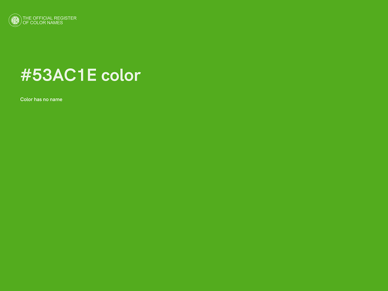 #53AC1E color image