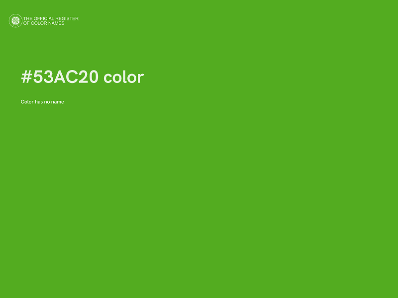 #53AC20 color image