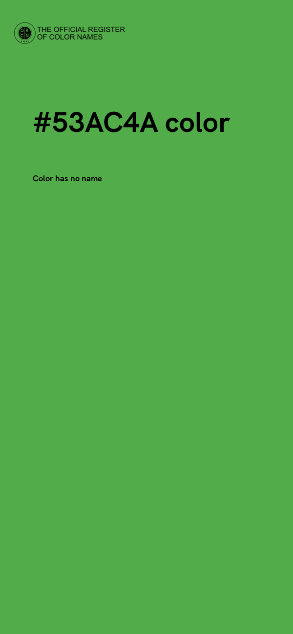 #53AC4A color image