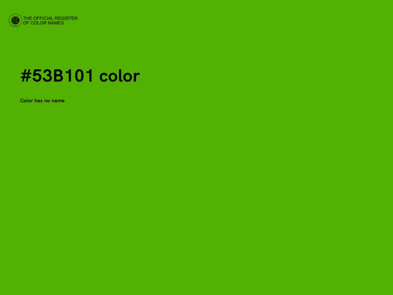 #53B101 color image