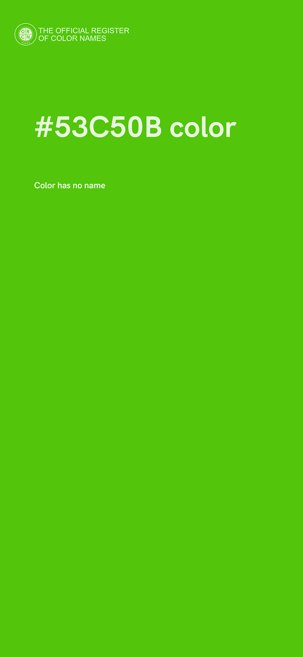 #53C50B color image