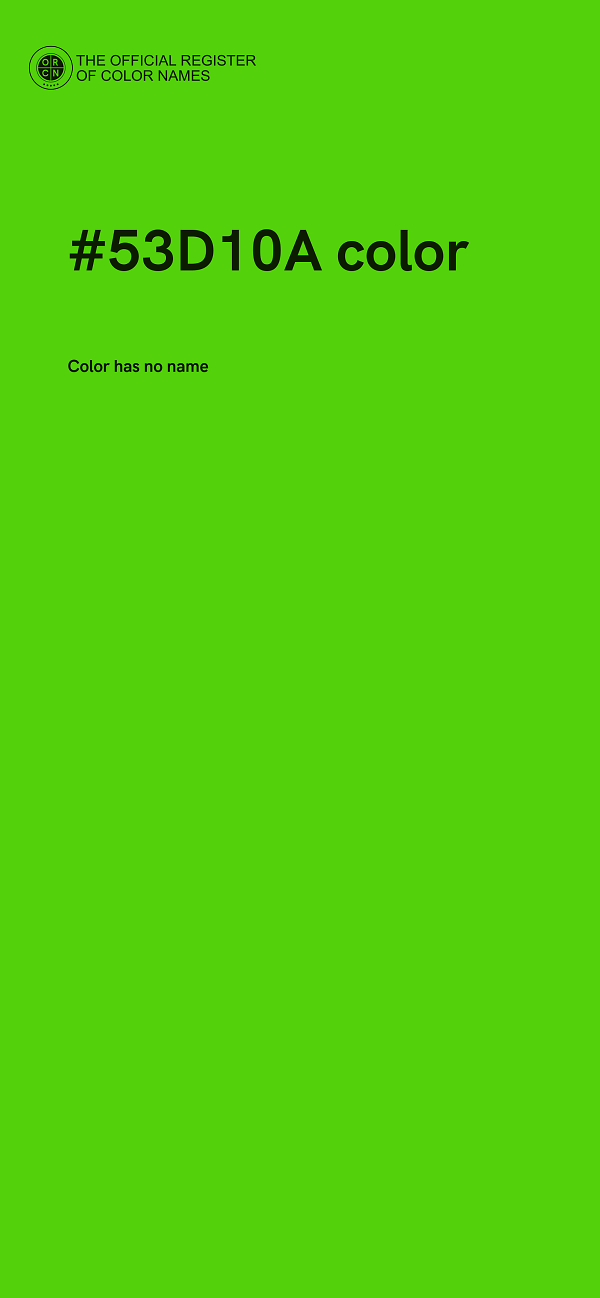 #53D10A color image