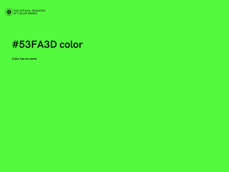 #53FA3D color image