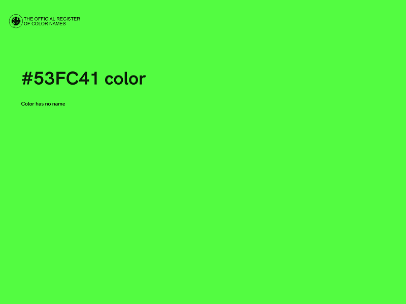#53FC41 color image