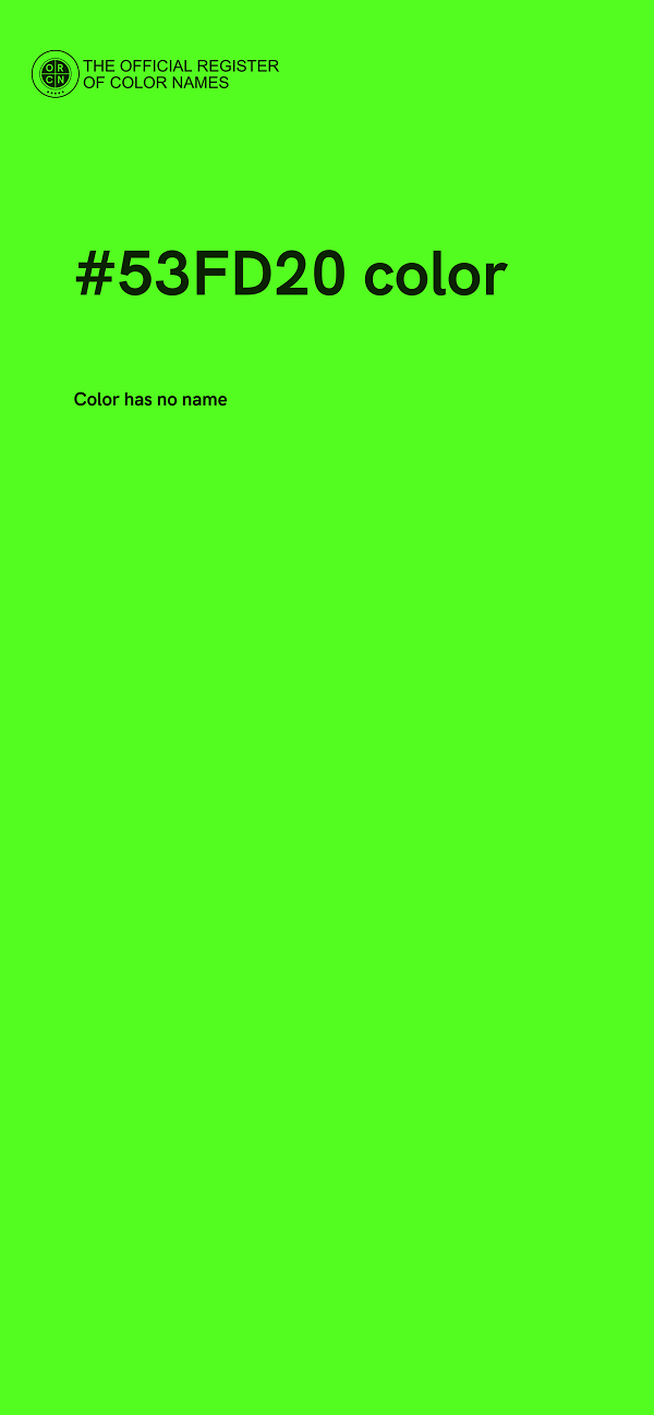 #53FD20 color image