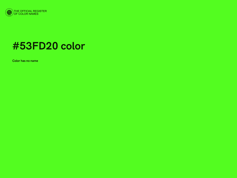 #53FD20 color image