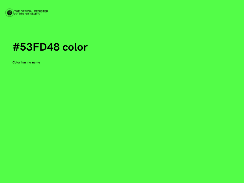 #53FD48 color image