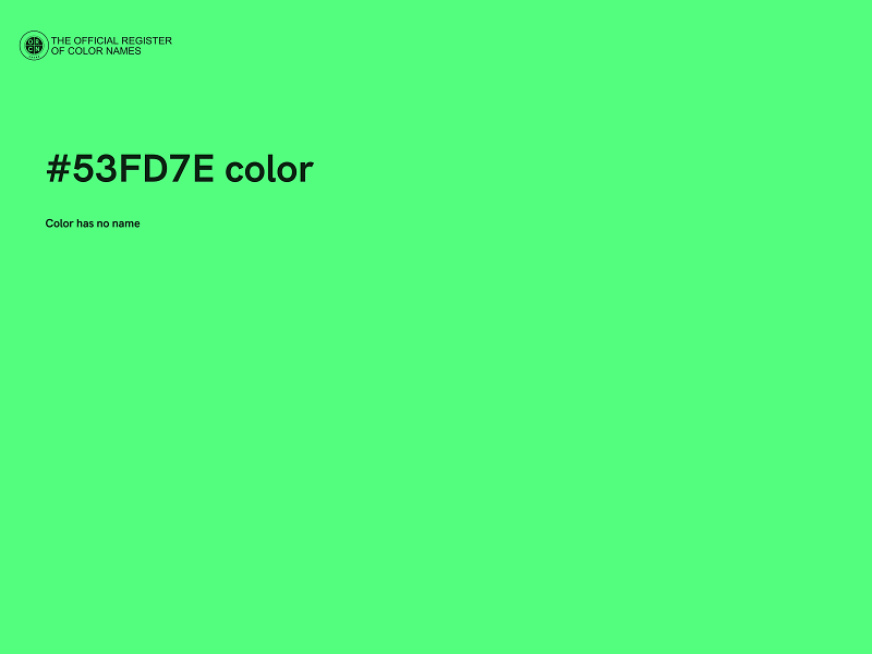 #53FD7E color image