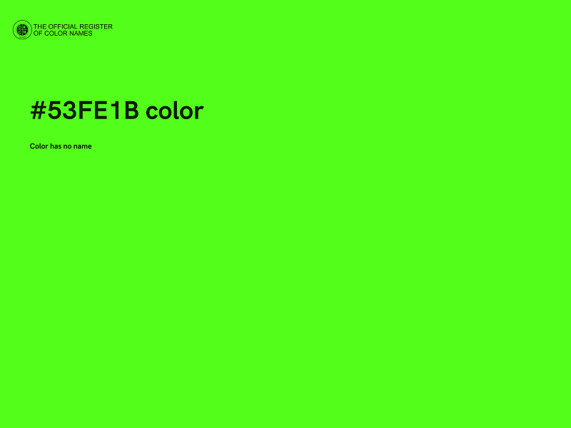 #53FE1B color image