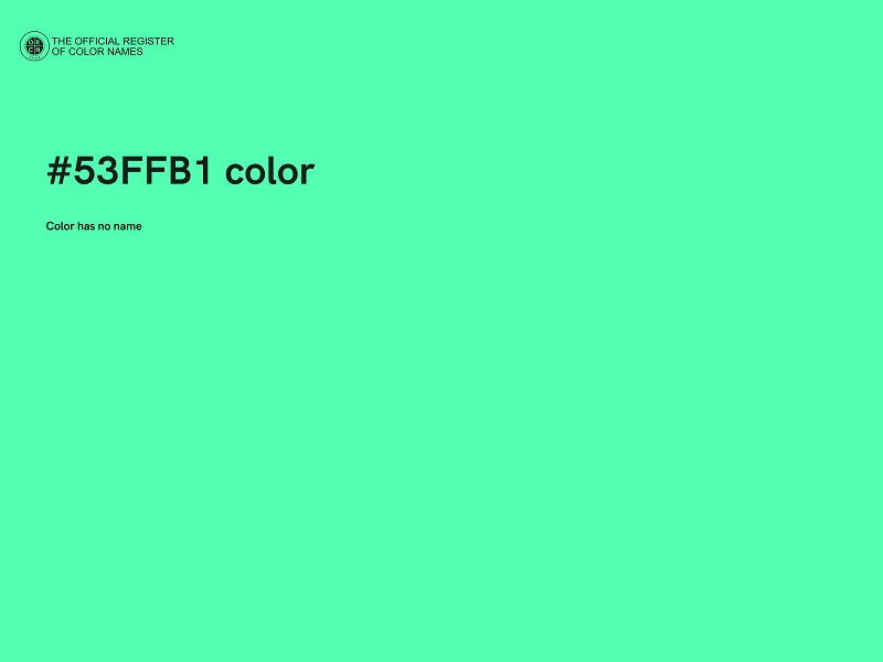 #53FFB1 color image