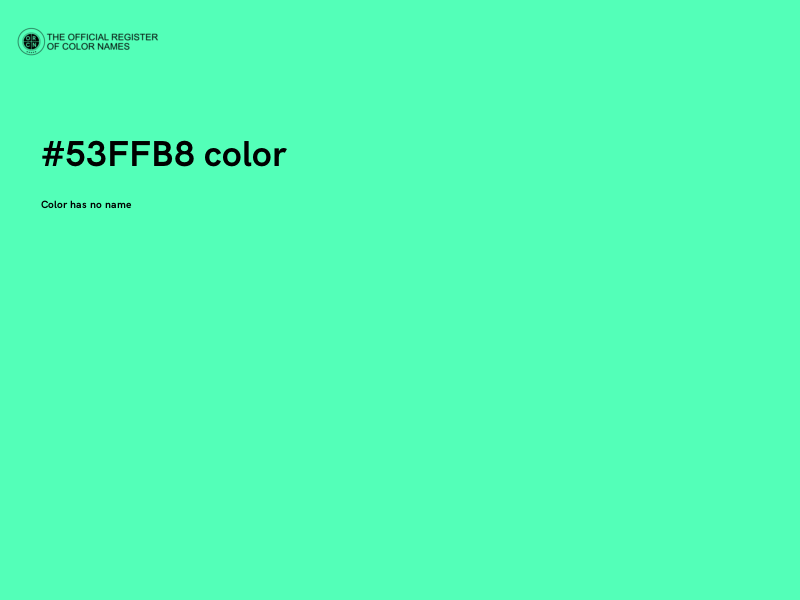 #53FFB8 color image