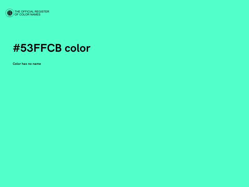 #53FFCB color image