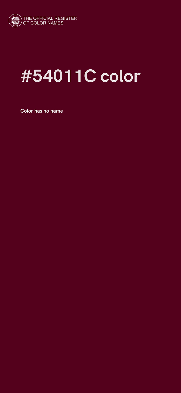 #54011C color image