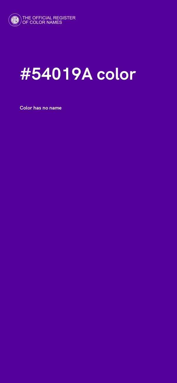 #54019A color image