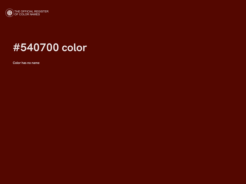 #540700 color image