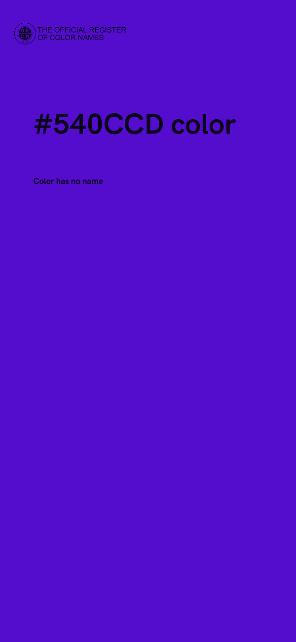 #540CCD color image