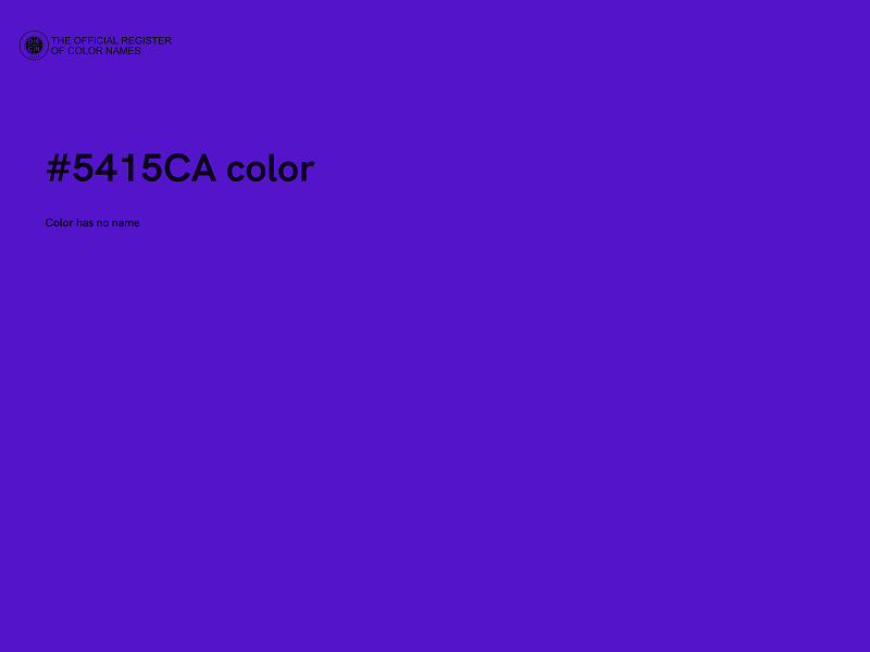 #5415CA color image